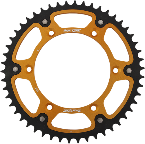 SUPERSPROX Stealth Rear Sprocket - 50 Tooth - Gold RST-1512-50-GLD