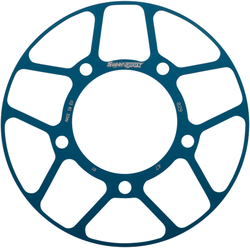 SUPERSPROX Edge Rear Sprocket Insert - Blue - 47 Tooth RACD-829-47-BLU