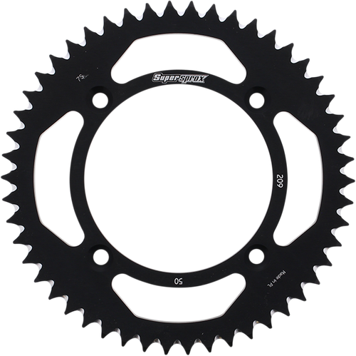 SUPERSPROX Rear Sprocket - Black - Honda - 50 Tooth RAL-209-50-BLK