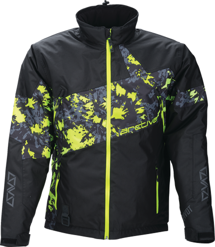 ARCTIVA Pivot 7 Insulated Jacket - Camo Black/Hi-Vis - Medium 3120-2145
