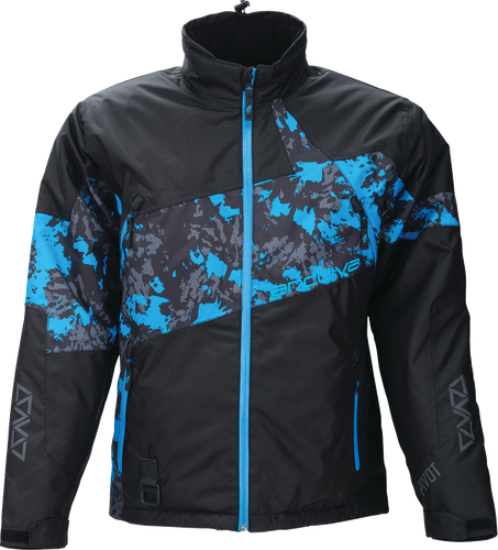 ARCTIVA Pivot 7 Insulated Jacket - Camo Black/Blue - Small 3120-2138