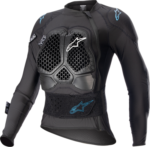 ALPINESTARS Stella Bionic Action v2 Protection Jacket - Black/Cyan - Small 6516823-1079-S