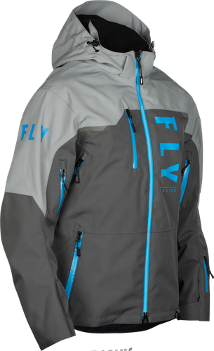 Carbon Jacket Grey/Blue Xl