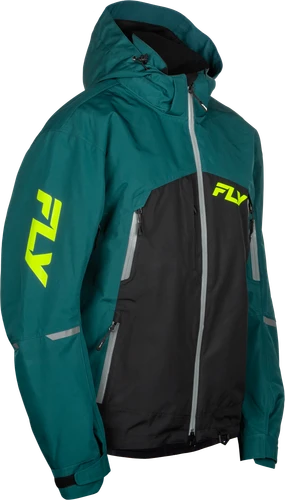Incline Jacket Teal/Black Sm