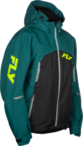 Incline Jacket Teal/Black 3x