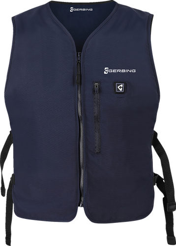 GERBING HEATED CLOTHING 5V Touch Button Circulatory Cooling Vest - Blue GER-CV-5V-N-OS