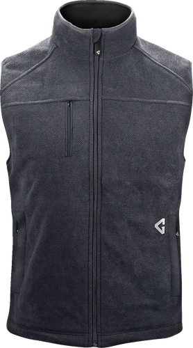 GERBING HEATED CLOTHING 7V Thermite Fleece Heated Vest 2.0 - Gray - Small GER-TFVST-7V-M-G-S