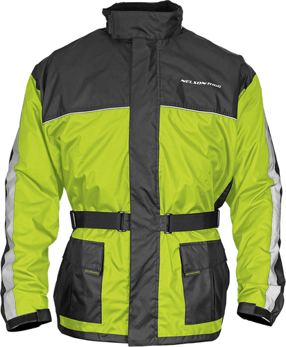 NELSON RIGG Solo Storm Jacket - Hi-Vis Yellow/Black - Large SSJ-HVY-03-LG