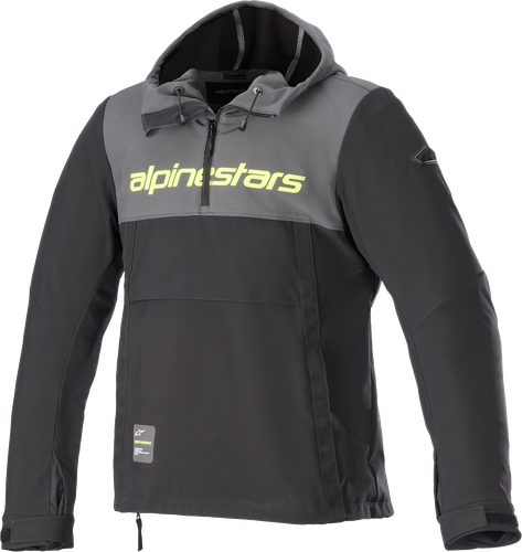 ALPINESTARS Sherpa Jacket - Black/Gray/Yellow Fluo - Large 4208123-9151-L