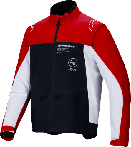 ALPINESTARS Lite-Dura Softshell Jacket - Black/Red/White - Small 3700225-1342-S