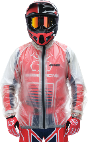 MOOSE OFFROAD Rain Jacket - Clear - Large 2854-0373