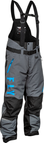 Carbon Bib Grey/Blue Lg