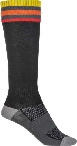 Mx Socks Thin Black Lg/Xl