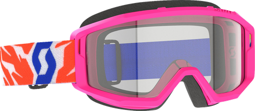 SCOTT Youth Primal Goggle - Pink - Clear Lens 403026-0026043