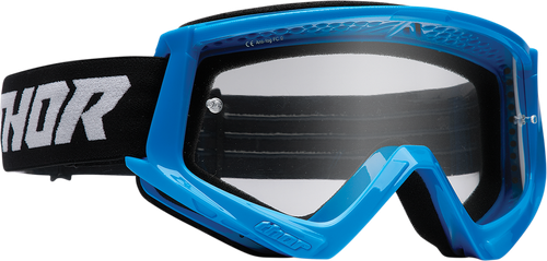 THOR Youth Combat Goggle - Racer - Blue/Black 2601-3047