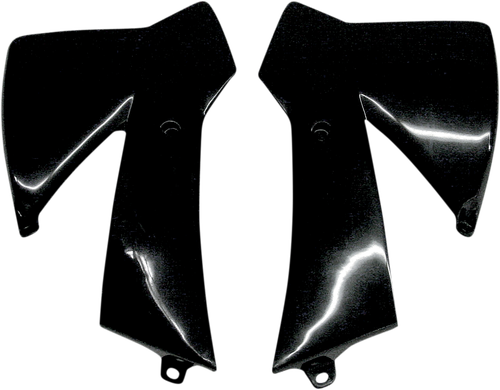 UFO Radiator Covers - Black - KTM - SX- '02-'08 KT03072#001