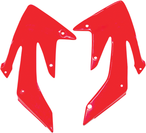 UFO Radiator Covers - Red - Honda - CRF '04-'17 HO03634#070