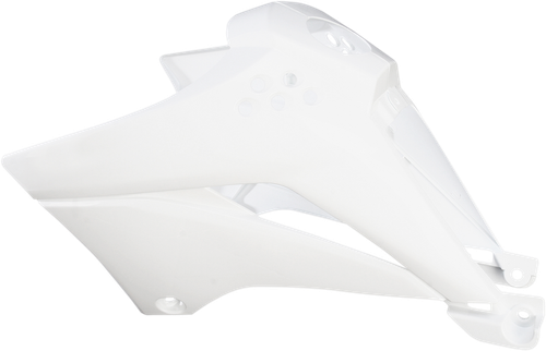 UFO Radiator Covers - White - Kawasaki - KLX '10-'25 KA04716#047