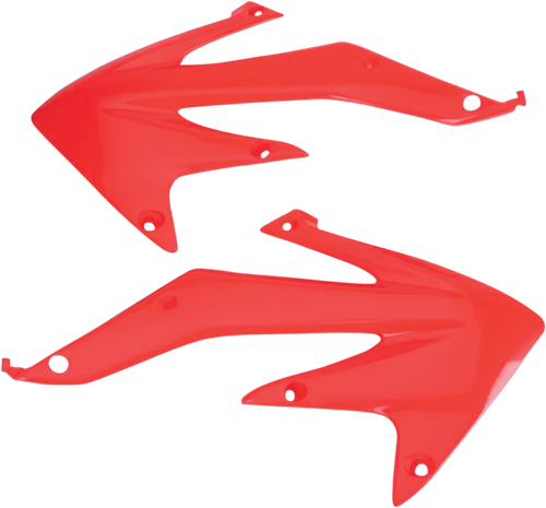 UFO Radiator Covers - Red OEM '00-'06 - Honda - CRF '05-'07 HO04600#070