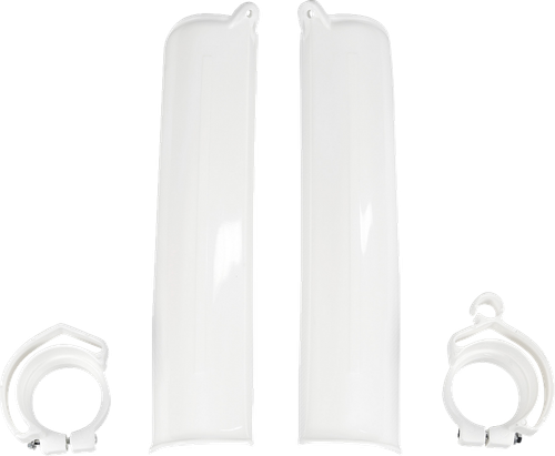 UFO Fork Tube Protectors - White KT03011#047