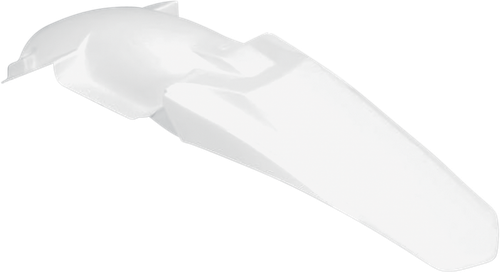 UFO MX Rear Fender - White - Yamaha - YZ '02-'21 YA03857#046