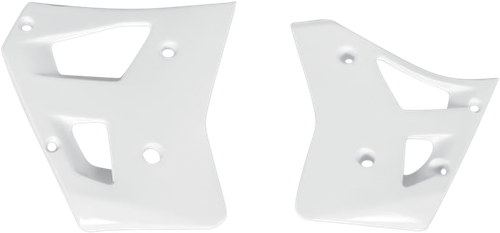 UFO Radiator Covers - White - Yamaha - YZ '90-'92 YA02823#046