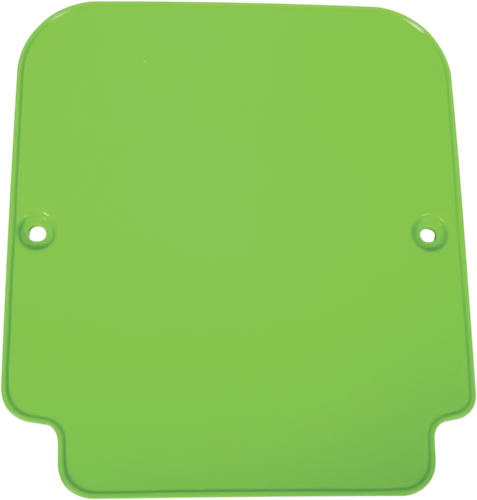 UFO Front Number Plate - Green - Kawasaki - KX '87-'88 KA02707#026