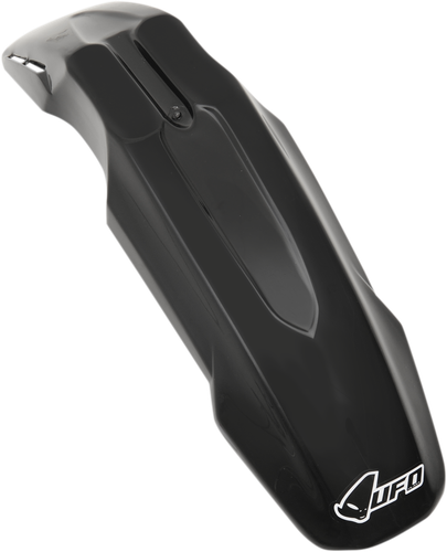 UFO Universal Supermoto Front Fender - Black PA01029#001