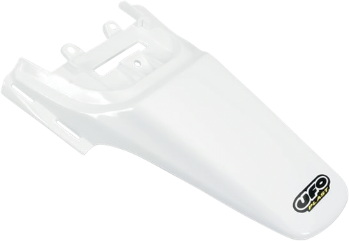 UFO MX Rear Fender - White - Honda - CRF '04-'26 HO03645#041