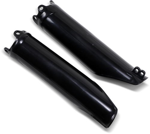 UFO Fork Slider Protectors - Black - CRF450R - '09-'12 HO04640#001