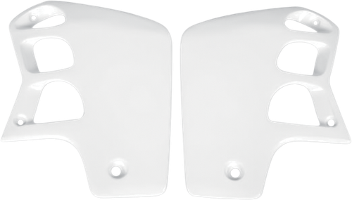 UFO Radiator Covers - White - Honda - CR '89-'01 HO02620#041