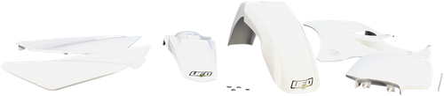 UFO Replacement Body Kit - White - Yamaha - YZ '02-'14 YAKIT306@046