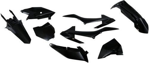 UFO Replacement Body Kit - Black - KTM - SX '18-'24 KTKIT519@001