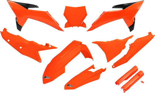 UFO Body Kit - Fluorescent Orange/Black - KTM - SX '25-'26 KTKIT532F@FFLU
