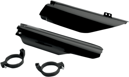 UFO Fork Tube Protectors - Black - SUZ - '04-'05 SU03998#001