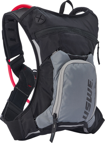 USWE Moto Hydration Pack - 3L - Carbon Black/Gray 5203099001