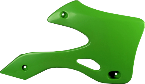 POLISPORT Radiator Cover - Green OEM - Kawasaki - KX '99-'02 8419200002