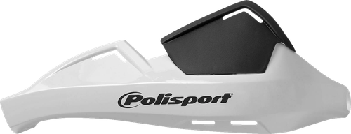 POLISPORT Evolution Integral Handguards - Universal Mount - White 8305100026
