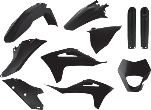 POLISPORT Full Body Kit - Black - Gas Gas - EC '21-'23 91028