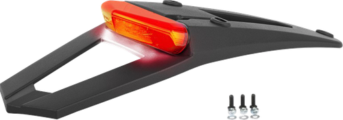 POLISPORT Taillight/License Plate Light - Black 8571100001