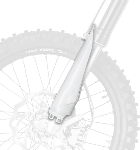 POLISPORT Fork Guard Cover - White - Beta 8398700002