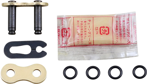 DID 520 VO - Gold & Black - Clip Connecting Link FJ520VOG