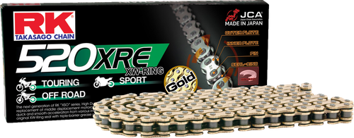 RK 520 XRE - Connecting Link - Clip - Gold GB520XRE-CL