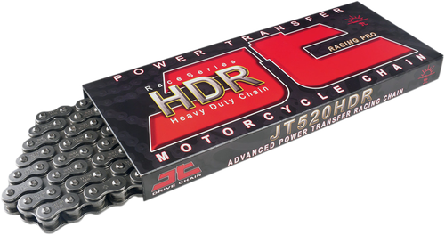 JT CHAINS 520 HDS - Ultimate Competition Chain - Steel - 108 Links JTC520HDS108SL