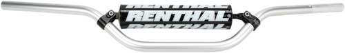RENTHAL 7/8" Off-Road Handlebar - 809 - RC High - Silver 809-01-SI-01-185