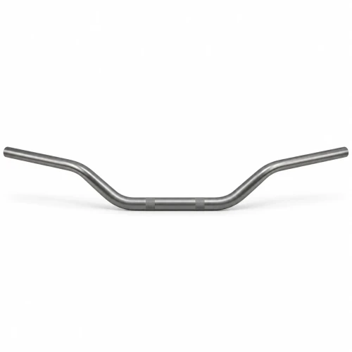 Renthal 7/8-inch low street motorcycle handlebar in gray, part 754-01-GR