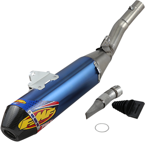FMF Factory 4.1 RCT Slip-On Muffler - Titanium with Carbon Fiber End Cap - YZF450F/FX 044445