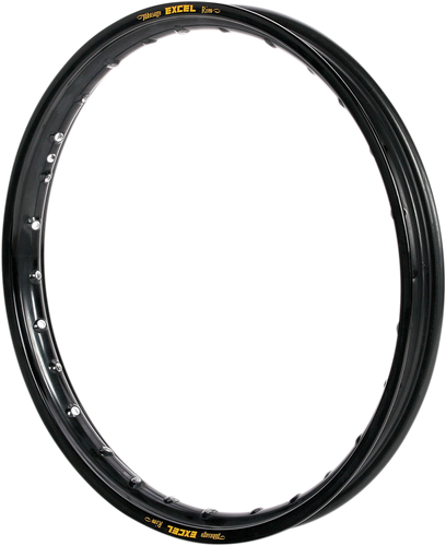 EXCEL Rim - Takasago - Front - 28 Hole - Black - 17x1.4 EBK406