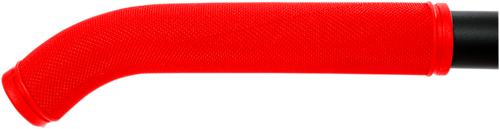 RACE SHOP INC. 7" Colored Rubber Grips - Red G-7 RED