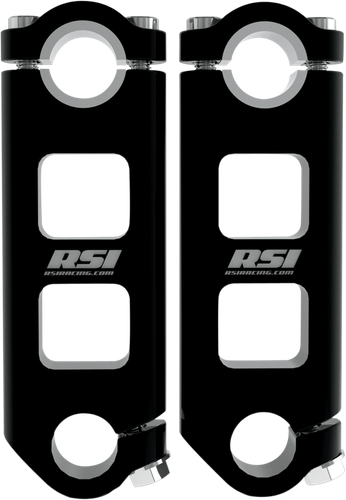RACE SHOP INC. Pivoting Handlebar Risers - 4" PR-4-B